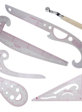 9PCS/SET Cutting Ruler Sewing Feet Tailor-Foot Put Yardstick