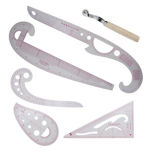 9PCS Feet Put Yardstick Sewing Foot Ruler Cutting SET Tailor