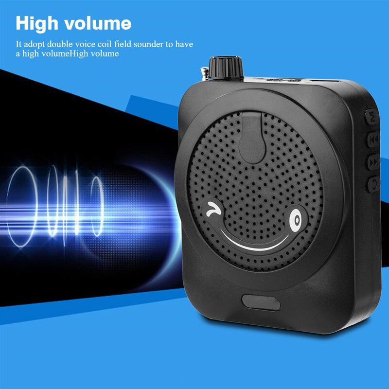 5W Wireless Loudspeaker Microphone Voice Amplifier Booster M
