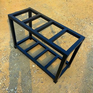 大型鱼缸架子整体焊接高承重双层鱼缸架支架上虑底滤金属钢架