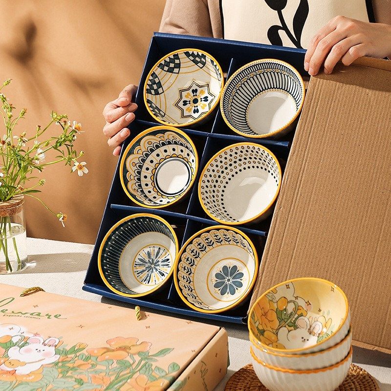 特别好看的饭碗套装陶瓷碗米饭碗高颜值家用餐具小碗一人珩铭,畜牧/养殖物资,特种养殖设备,淘宝优惠券,粉丝福利购,淘宝优惠卷