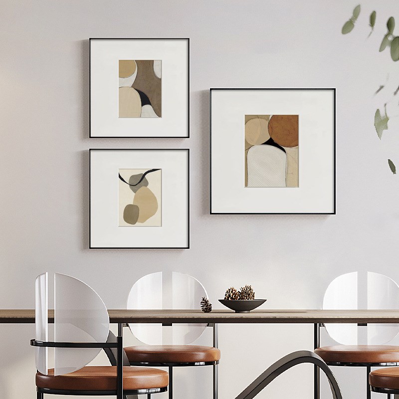 蜕变 现代抽象装饰画客厅北欧极简沙发壁画酒店餐厅立体卡纸挂画图片