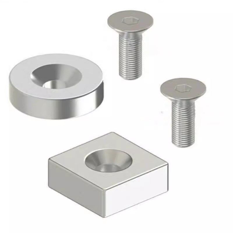 汝铁硼磁铁 平头螺栓止动型 同款米斯米 NHXCC8-3 圆形强磁