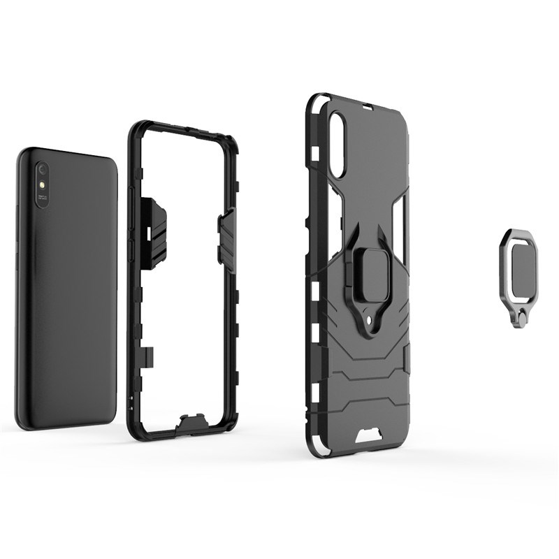 Ring Holder Case Xiaomi Redmi 9A Case 9C 9 7A 8A Note 9S 8T