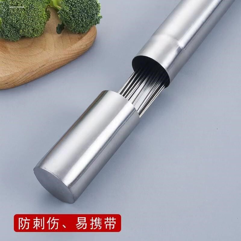 新款烧烤签子不锈钢304羊肉串签签筒签收纳烤串防生锈烤工具烤串
