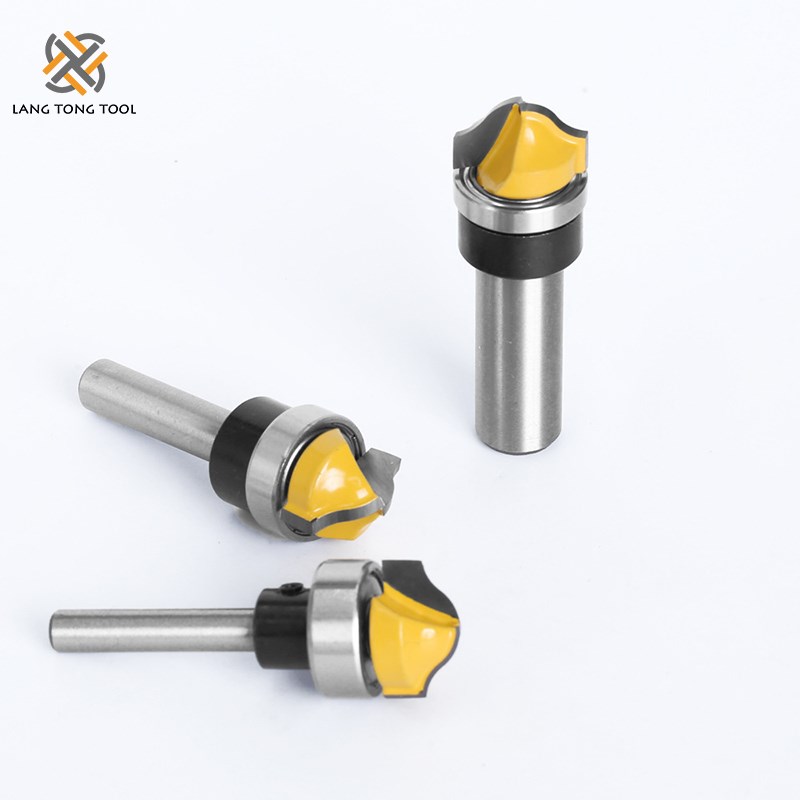 6mm/6.35mm/8mm Shank Faux Panel Ogee Router Bit Arc-shaped R