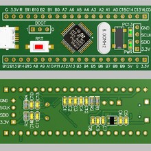 STM32L151C8Tm6A核心板液晶STM32L151最小系统LCD开发板促销低功