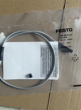 SME-8M-DS-24V-K-0,3-M8D FESTO气缸磁性开关感应器传感器543861.