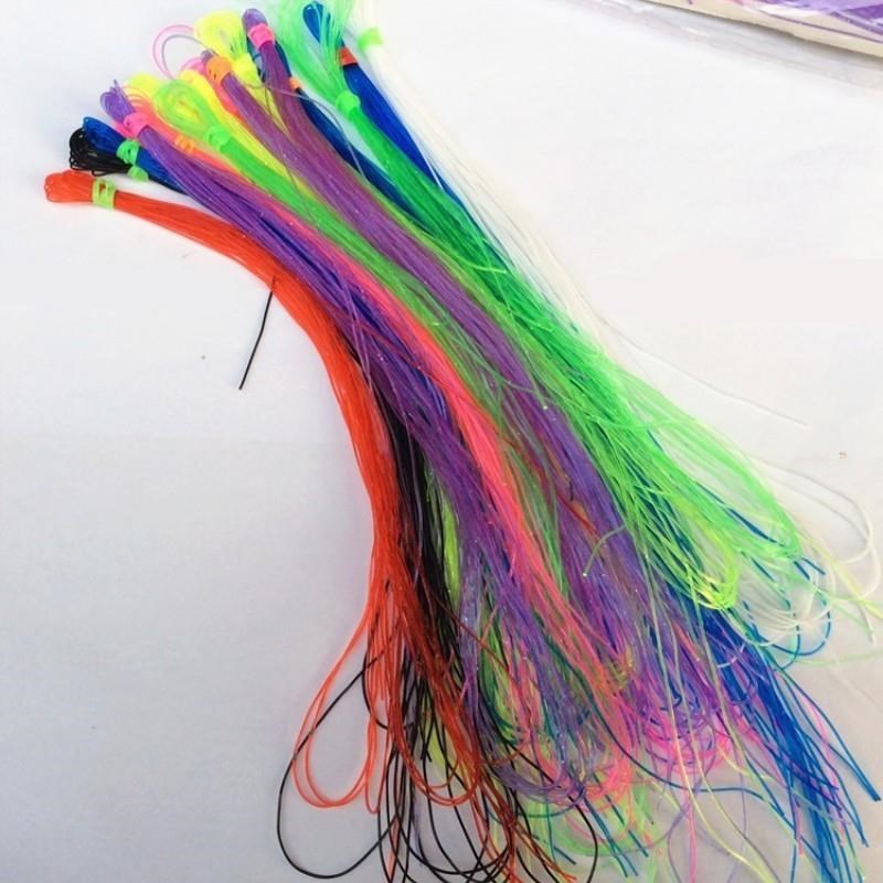 小时候透明编织女生编制手链x玻璃水晶丝带塑胶空心实芯线翻花绳