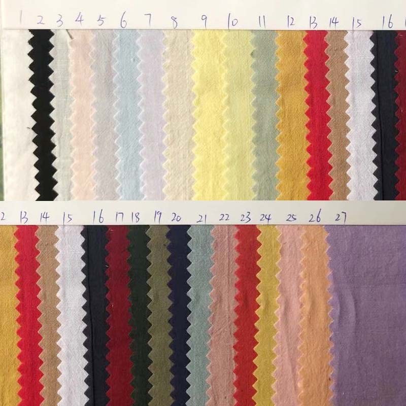 60支全棉洗水竹节 9088洗水竹节 衬衫连衣裙童装用布 洗水绉布