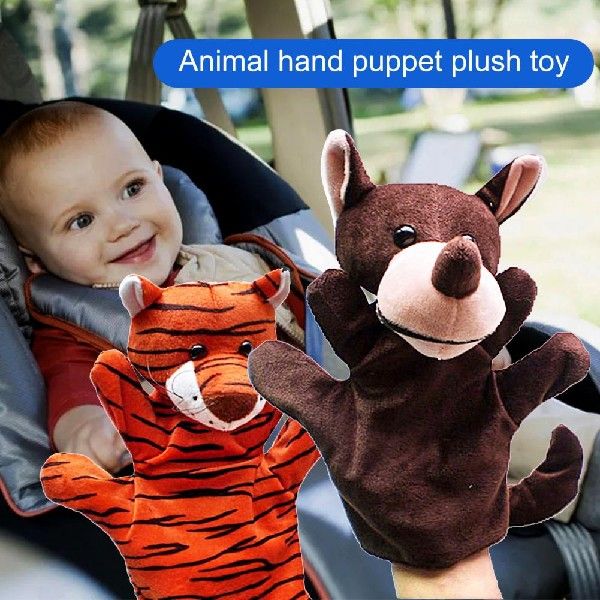 uidget Plu Toy Animal Hand Puppet EducatioTnalePFpp ts