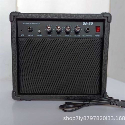 20W吉他音箱户外便携式音响多功能民谣电木吉他 吉他套装音箱