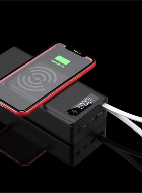 16*18650 Battery Charger Box DIY Power Bank Case Dual USB LC