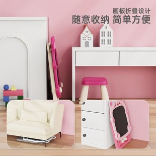 儿童画板b家用宝宝涂鸦双面可擦手写字板可黑板婴幼儿画画玩具