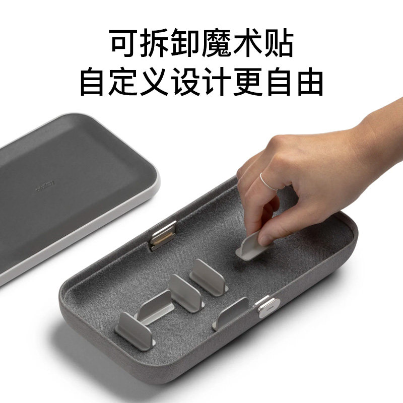 Orbitkey多功能数码收纳盒无线充F电手机配件随身产品收纳包旅行使用感如何?