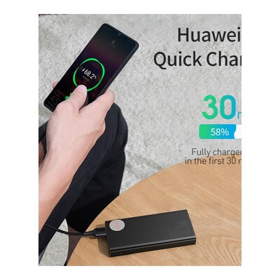 Baseus 20000mAh Quick Charge Power Bank PD 45W 20000 mAh Pow