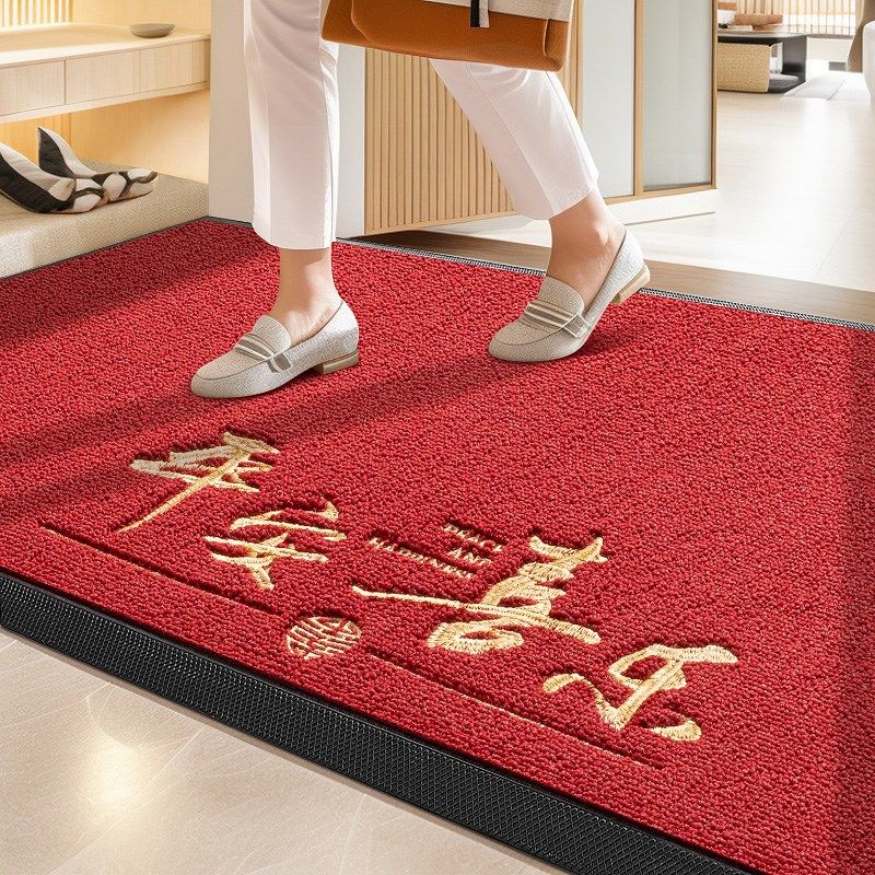 高级感地垫入户门垫进门脚垫家用门厅可定制镶边2024新款玄关地毯,居家布艺,入户地垫,淘宝优惠券,粉丝福利购,淘宝优惠卷