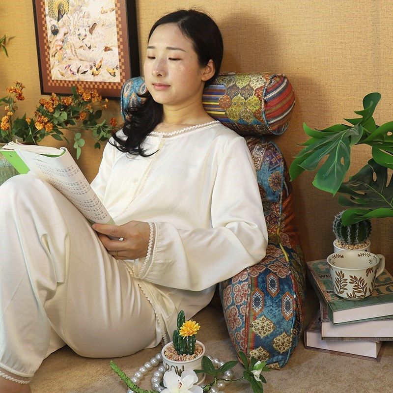 美式床头靠枕大靠背垫护腰护颈腰靠垫飘窗台沙发孕妇喂奶老人靠背,居家布艺,床头靠垫,淘宝优惠券,粉丝福利购,淘宝优惠卷