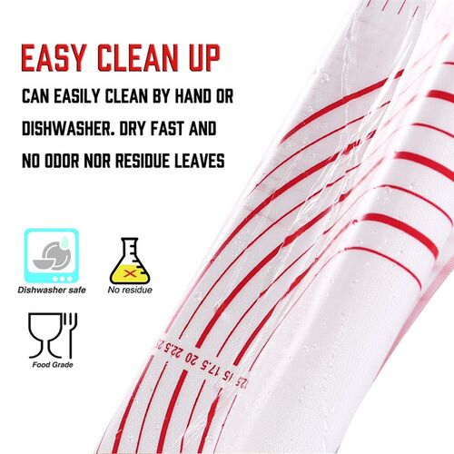 1 Pieces Non Stick Rolling Dough Mat Silicone Baking Mats An