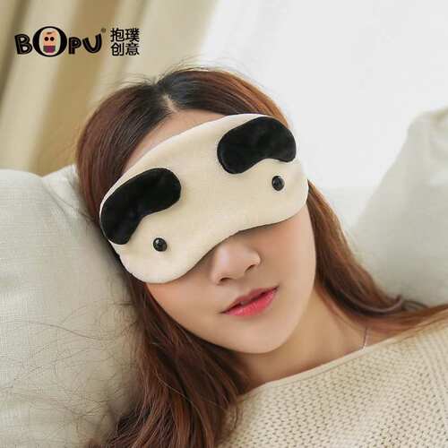 现货眼照遮光睡觉可爱睡眠眼覃护眼造罩透气缓解眼疲劳冰敷个性护