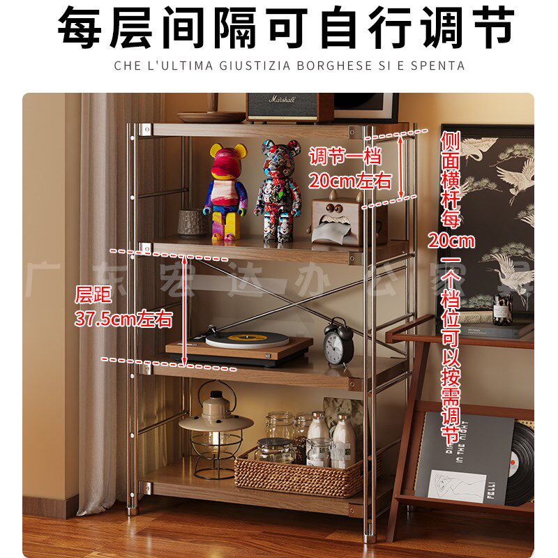 中古置物架客厅书架厨房微波炉储物架落地多层卧室家用日式收纳架,商业/办公家具,置物架/陈列架/储物架/展示架,淘宝优惠券,粉丝福利购,淘宝优惠卷