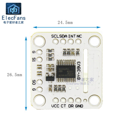 新品MAX44009光强度 BMEu280大气压强温湿度环境监测气象站感测器