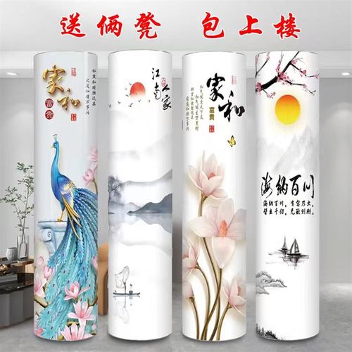 门厅柜阳台玄关鞋架360度旋转鞋 现代创意简约柜加大圆形圆柱