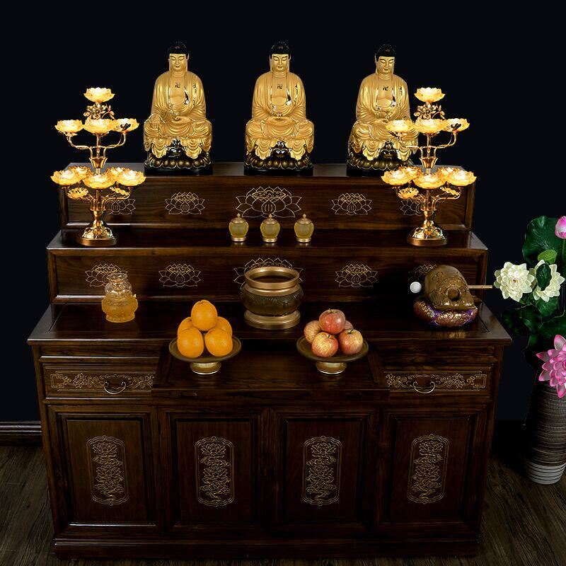 急速发货新款供佛九星酥油灯莲花烛台琉璃酥油灯座佛前供灯佛具用