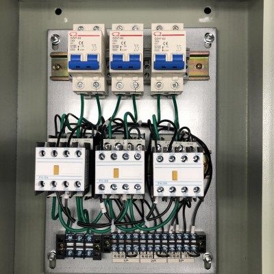 水井3户3水塔3电磁阀3浮球共用1个潜水泵室内控制配电箱成品2.2KW