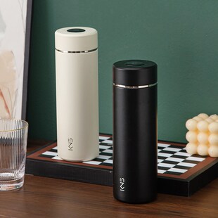 全陶瓷内胆双层真空保温杯男女高颜值车载水杯泡茶咖啡牛奶水杯子