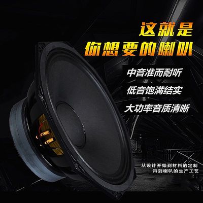 15寸460磁100芯喇叭户外舞台演出音箱专用中低音高保真大音量900W