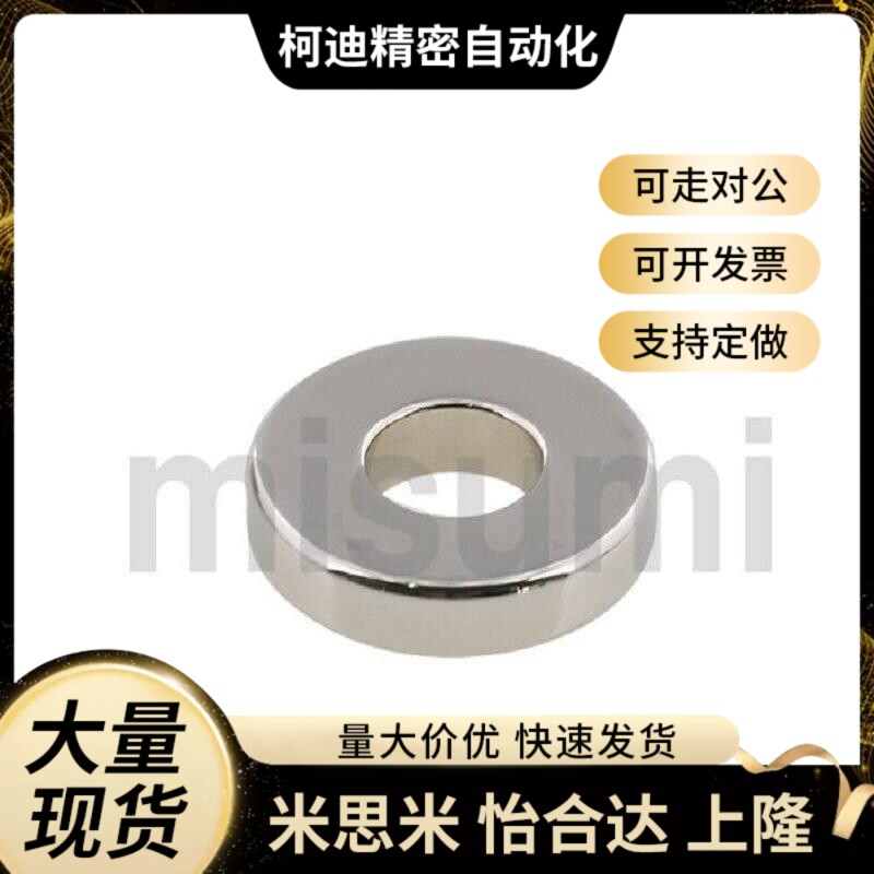 环形磁铁 BLS41-D14/D18/D20-V6/V8/V10/V12-T1/T2/T3/T5中空磁铁