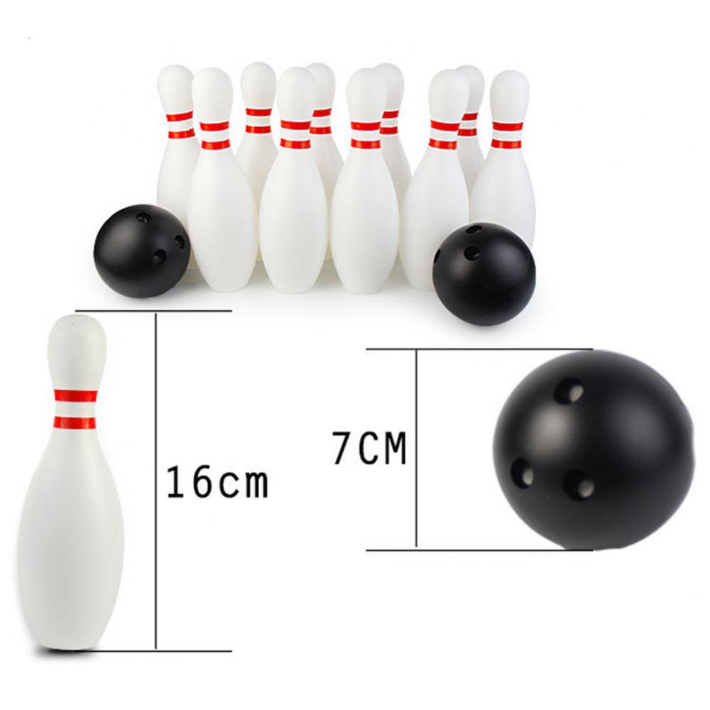 新品12Pcs/Set Toddler Kids Bowling Game Set Outdoor Indoor S