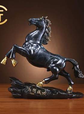 胖匠摆件家居饰品纯铜马客厅玄关摆设马到成功公司开业乔乔迁新居
