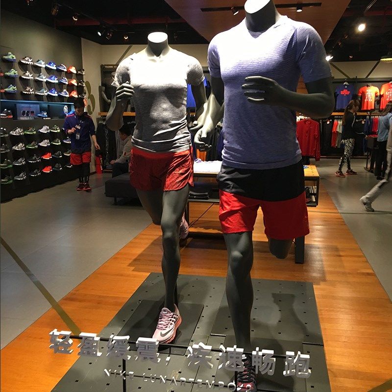 跑步模特运动模具男模特全身展示假人模型肌肉模特道具橱窗陈列,商业/办公家具,服装模特,淘宝优惠券,粉丝福利购,淘宝优惠卷