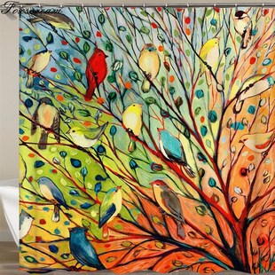 Japanese Bath shower curtain The Great Wave off Kanagawa Sho