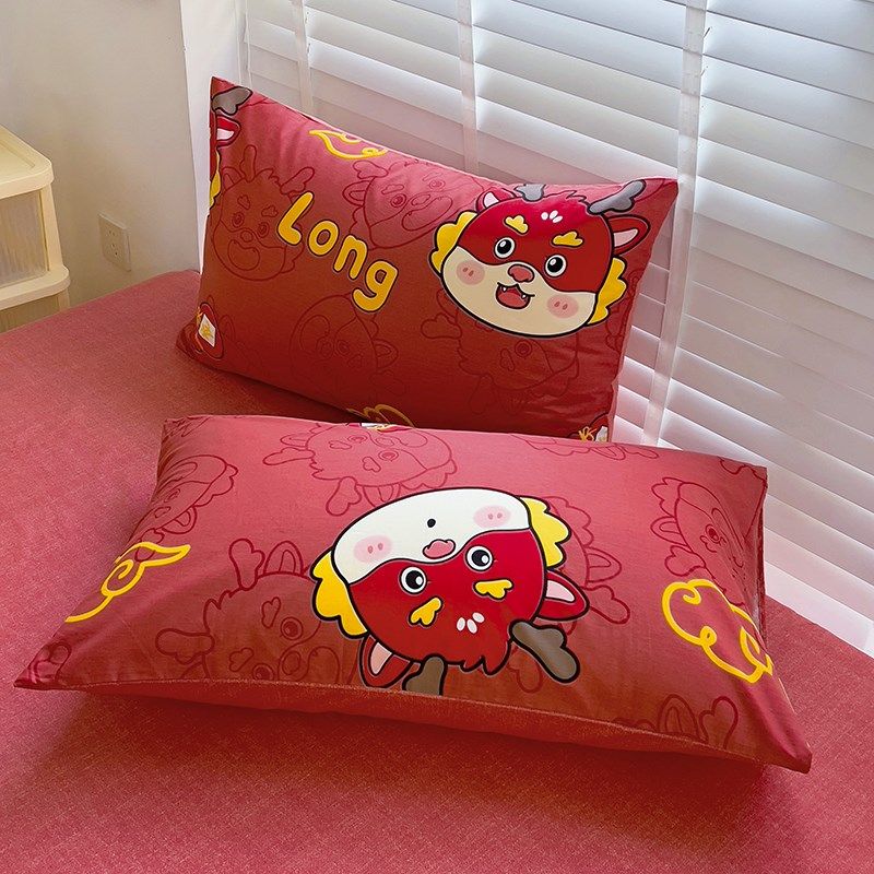 龙年限定全棉卡通床上四件套床品亲肤被套床单人床笠款三件套,床上用品,床品套件/四件套/多件套,淘宝优惠券,粉丝福利购,淘宝优惠卷