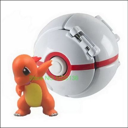 极速41 Styles Pokemon Elf Ball Anime Figure Pikachu Charizar