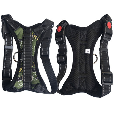 推荐Durable Reflective Pet Dog Harness For Dogs Adjustable B