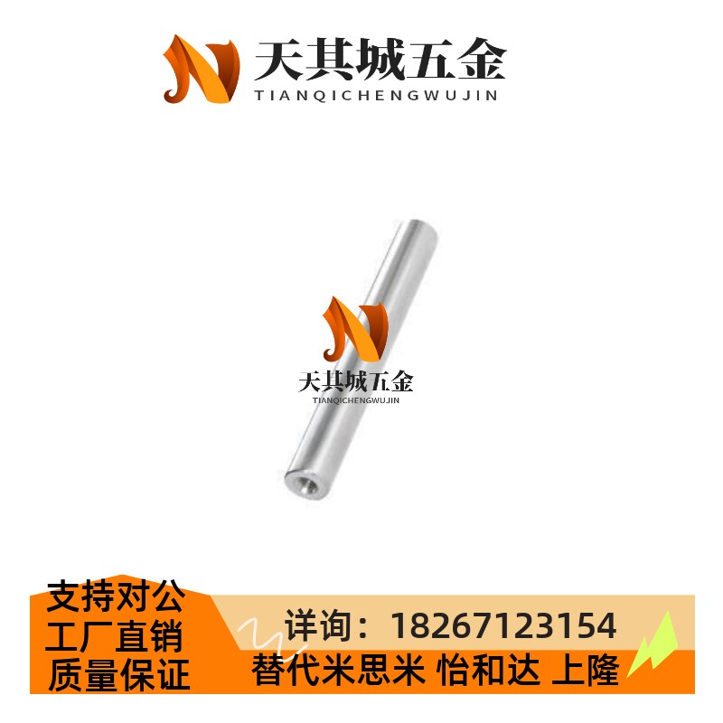 怡合达型SCP/SCQ01 06 导向轴 一端内螺纹短型/两端内螺纹短型 g6