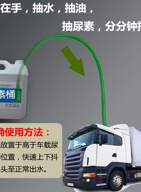 汽车手动抽油器吸油器尿素抽油神器导流管油箱抽油管吸油管自吸管