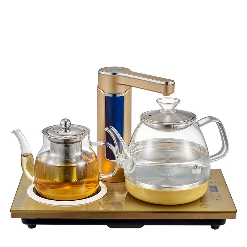 桶装水电动抽水器台式饮水机一体全自动上水烧水保温茶壶加热泡茶