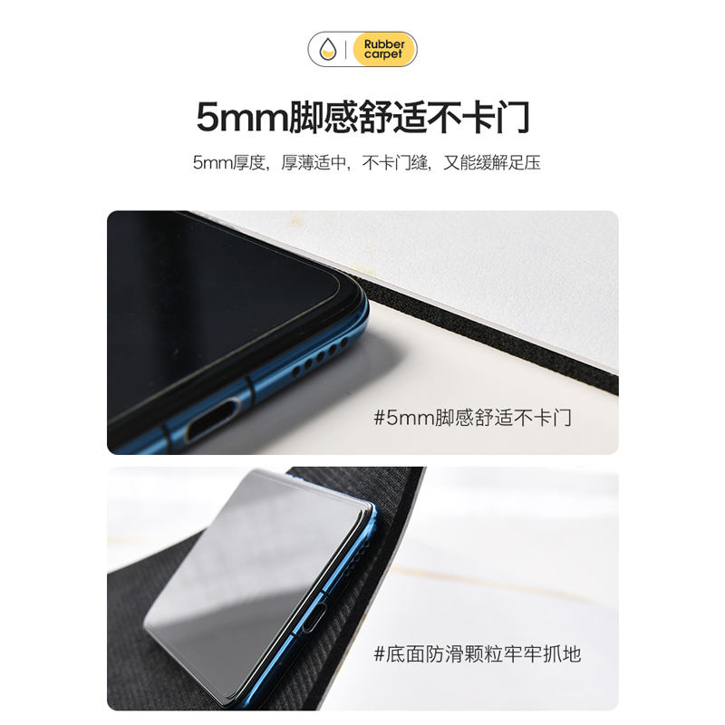 美式厨房专用地垫皮革可裁剪飘z窗垫防油防滑脚垫免洗家用满铺地