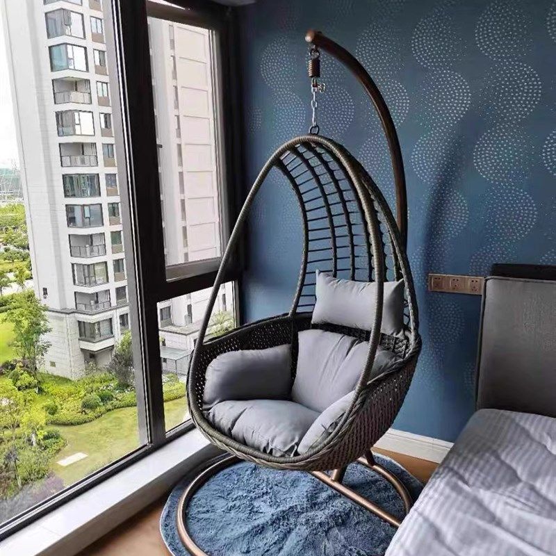 花园庭院密织吊篮秋千网红阳台单人吊椅吊床摇篮室内室外酒店家具,住宅家具,吊篮/吊椅,淘宝优惠券,粉丝福利购,淘宝优惠卷
