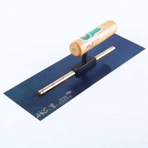 子泥白蓝钢泥板泥涂板抹料蓝油灰刀刮钢刀工具大木板泥柄粉强