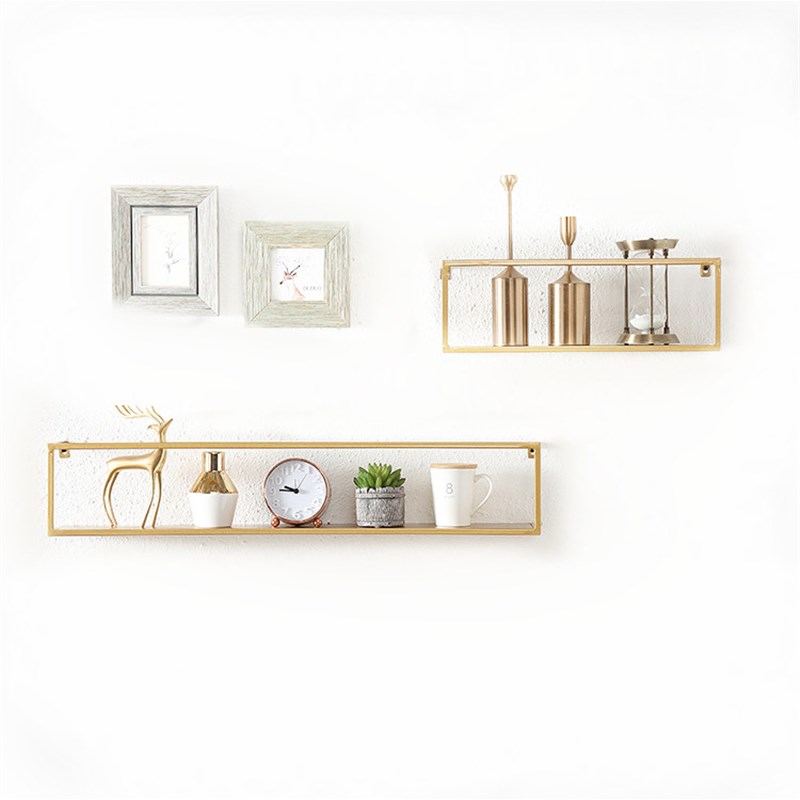 铁艺墙上置物架免打孔壁挂客厅卧室餐厅电视背景墙北欧挂墙面装饰高性价比高么？