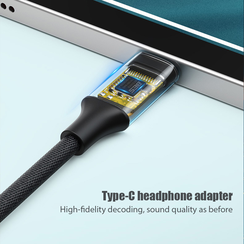 极速Type C 3.5mm Aux Adapter,Jsaux Usb C To 3.5MM Headphone