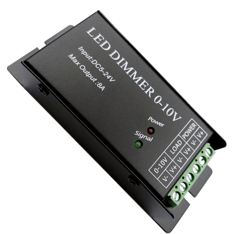 led调光器 0-10V调光驱动器 调光镇流器 0到10V低压输入调节模块