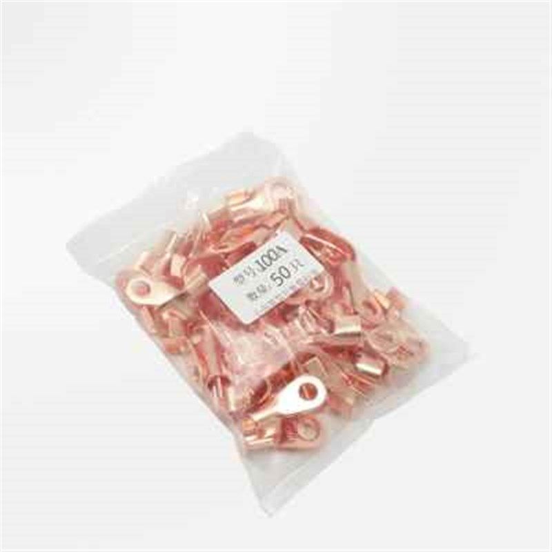 新款新品开口铜鼻子100a线鼻子铜线耳电缆铜接头铜接线鼻子端子b