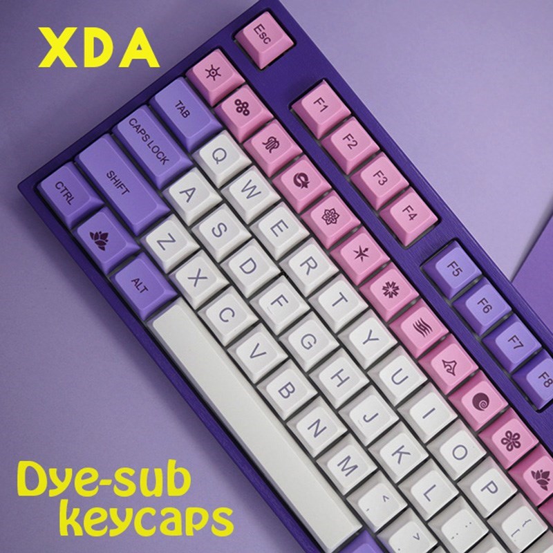 122 s XDA ARC HANA dtye sublimated PB DSA keys Macaron